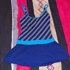 Beach House Avery Tennis Swimskirt💙🤍